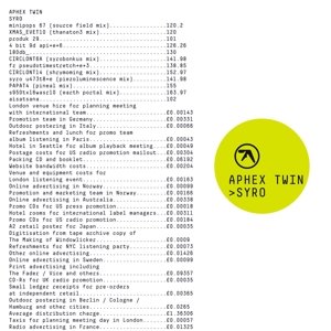 Syro - Aphex Twin - Musiikki - WARP - 0801061024727 - perjantai 19. syyskuuta 2014