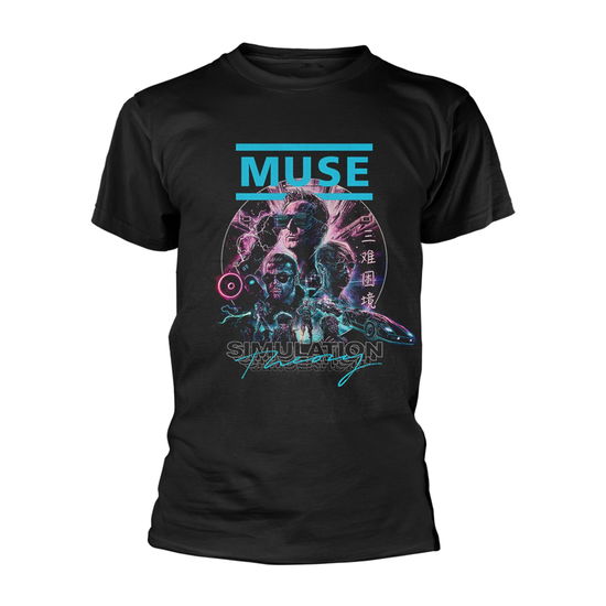 Cover for Muse · Simulation Theory (TØJ) [size L] [Black edition] (2021)