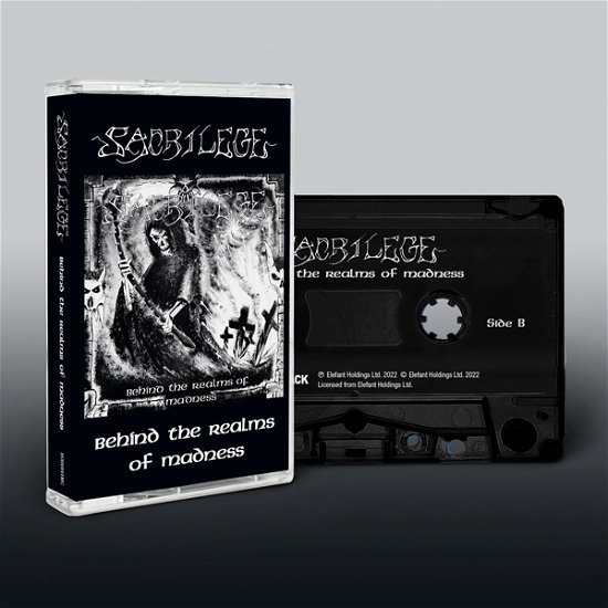 Cover for Sacrilege · Behind the Realms of Madness (Kassette) (2022)