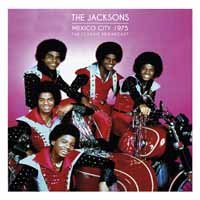 Cover for Jacksons · Mexico City 1975 (Black) (LP) (2019)
