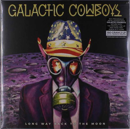 Cover for Galactic Cowboys · Long Way Back to the Moon (LP) [Standard edition] (2017)