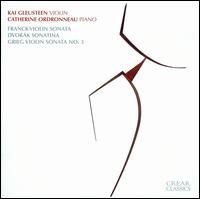 Cover for Gleusteenordronneau · Dvorakfranckgrieg (CD) (2008)