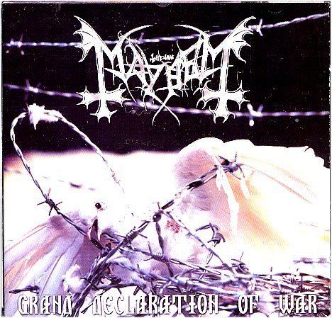 Cover for Mayhem · Grand Declaration of War (CD) [Limited, Reissue edition] [Digipak] (2006)