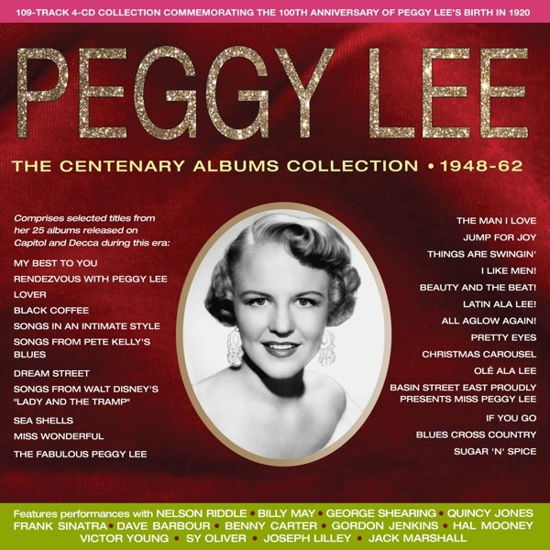 The Centenary Albums Collection 1948-1962 - Peggy Lee - Musiikki - ACROBAT - 0824046714727 - perjantai 3. huhtikuuta 2020