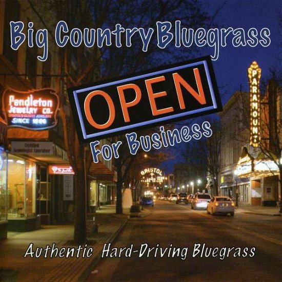 Cover for Big Country Bluegrass · Open for Business (CD) (2008)