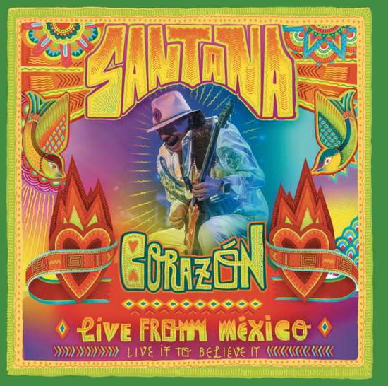 Cover for Santana · Corazon - Live From Mexico: Live It To Believe It (CD) (2014)