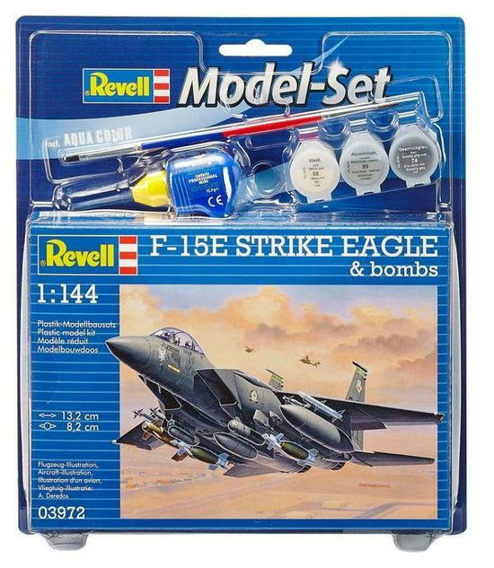 Cover for Revell · Revell Model Set F-15E Strike Eagle (Lelut)