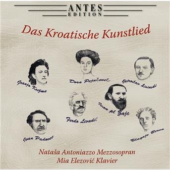 Cover for Bersa / Antoniazzo / Elezovic · Das Kroatische Kunstlied (CD) (2019)