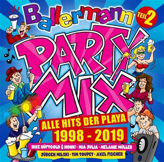 Cover for Ballermann Party Mix-alle Hits Der Playa 1998-2019 (CD) (2019)