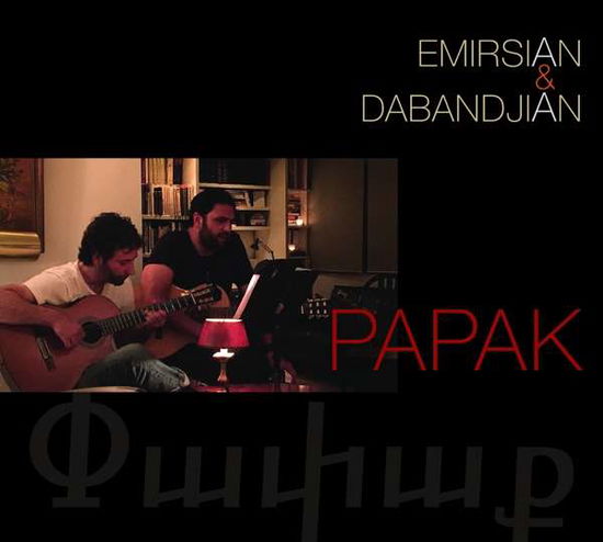 Cover for Emirsian &amp; Dabandjia · Papak (CD) (2016)