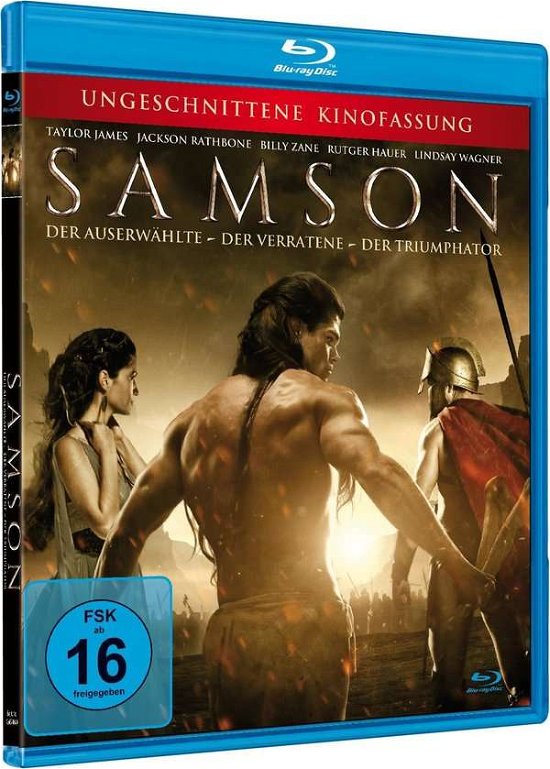 Cover for James,taylor / Hauer,rutger / Zane,billy · Samson-uncut Kinofassung (Blu-ray) (2019)