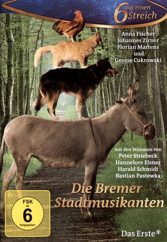 Cover for Fischer,anna / Zirner,johannes · Die Bremer Stadtmusikanten (DVD) (2009)