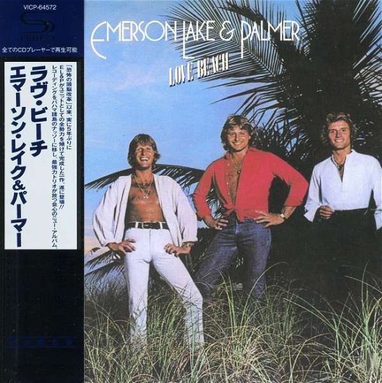 Cover for Emerson Lake &amp; Palmer · Love Beach (CD) [Limited, Remastered edition] (2008)