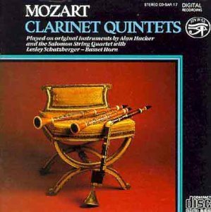 Cover for Wolfgang Amadeus Mozart · Clarinet Quintets (CD) (1985)