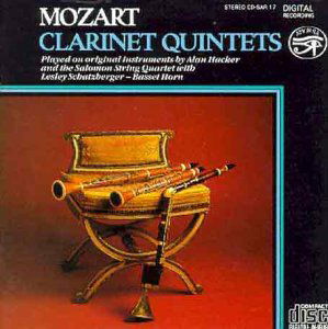 Cover for Wolfgang Amadeus Mozart · Clarinet Quintets (CD) (1985)