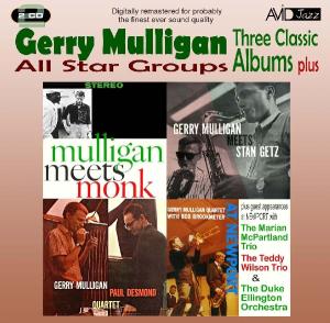 All Star Groups - Three Classic Albums Plus (Mulligan Meets Monk / Gerry Mulligan Meets Stan Getz / The Gerry Mulligan- Paul Desmond Quartet) - Gerry Mulligan - Musik - AVID - 5022810198727 - 7 september 2009