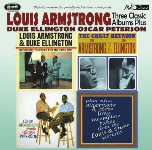 Cover for Armstrong / Ellington / Peterson · Three Classic Albums Plus (CD) (2014)