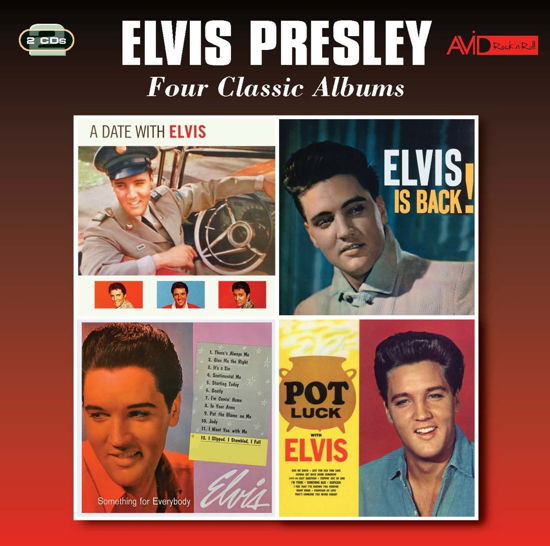 Four Classic Albums - Elvis Presley - Musiikki - AVID - 5022810325727 - perjantai 7. heinäkuuta 2017