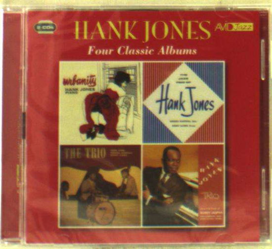 Four Classic Albums (Urbanity / The Trio Of Hank Jones / The Trio With Guests / Trio - Plus The Flute Of Bobby Jaspar) - Hank Jones - Muziek - AVID - 5022810718727 - 7 juli 2017