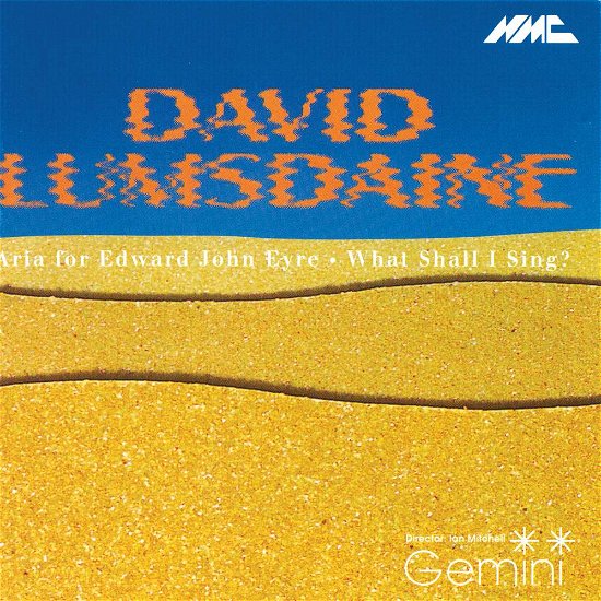 Cover for David Lumdsaine · Aria, What Shall I Sing (CD) (1999)