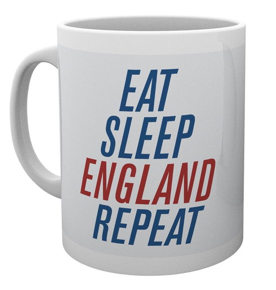 Cover for England · England: Eat Sleep England Repeat (Tazza) (MERCH)