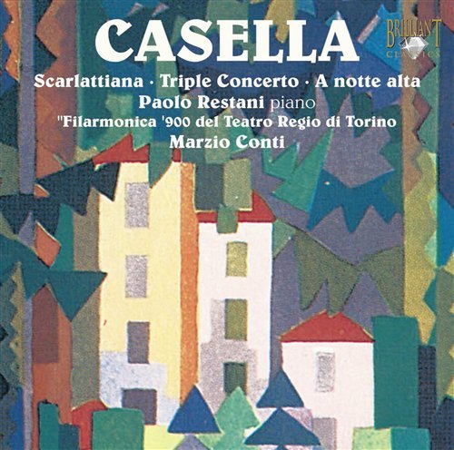 Cover for Alfredo Casella · Works for Piano &amp; Orchestra (CD) (2008)