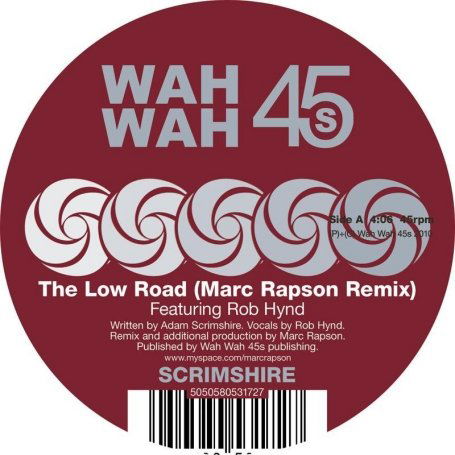 Cover for Scrimshire · Low Road-rapson Remix (7&quot;) (2010)