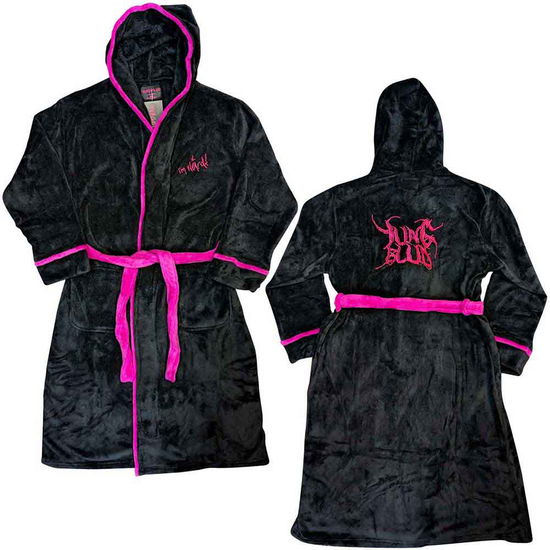 Cover for Yungblud · Yungblud Unisex Bathrobe: I'm Weird (Black &amp; Hot Pink) (Back Print) (Small - Medium) (CLOTHES) [size M] [Black - Unisex edition] (2021)