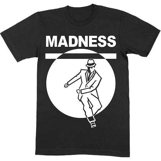Cover for Madness · Madness Unisex T-Shirt: Dancing Man (T-shirt) [size S] [Black - Unisex edition]