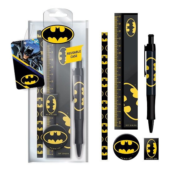 Batman School Stationery Set (Kern) - Dc Comics: Batman - Merchandise -  - 5056480392727 - 