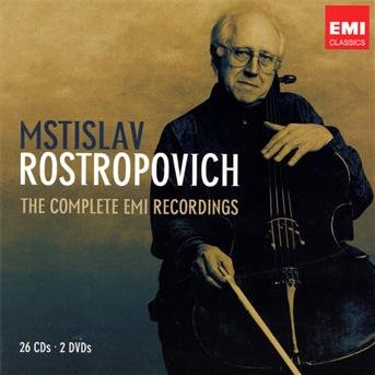 Cover for Mstislav Rostropovich · Mstislav Rostropovich - Complete Emi Recordings (CD) [Box set] (2008)