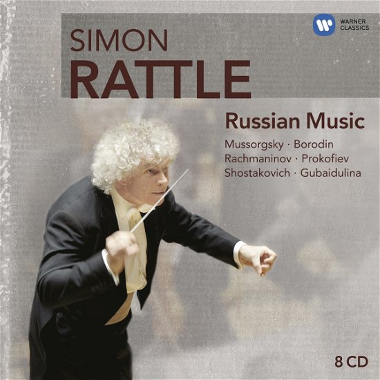 Cover for Rattle Simon · Russian Music (CD) [Box set] (2009)