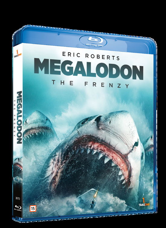 Cover for Megalodon, the Frenzy (Blu-ray) (2023)