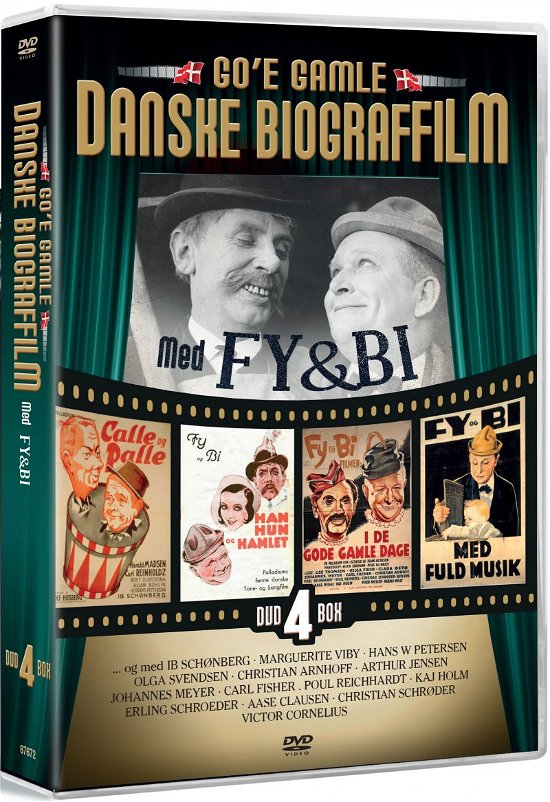 Cover for Fy &amp; Bi - Go'e Gamle Danske Biograffilm (DVD) (2021)