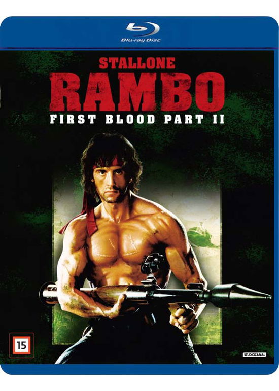 Cover for Rambo · Rambo 2 - First Blood Part 2 (Blu-Ray) (2019)