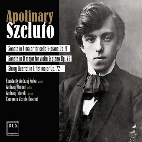 Cover for Szeluto / Wrobel / Camerata Vistula Quartet · Sonata for Cello Violin &amp; Piano (CD) (2009)
