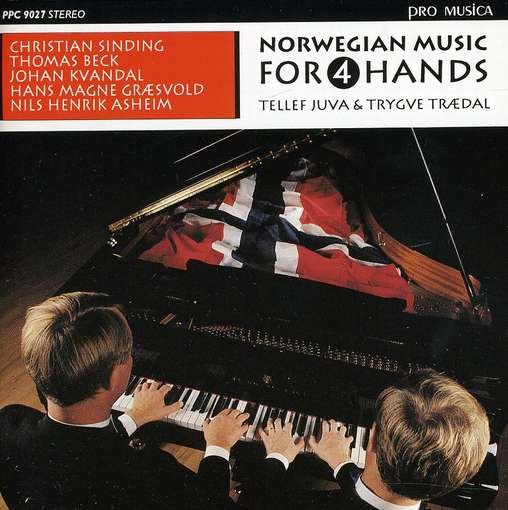 Cover for Asheim / Beck / Graesvold / Kvandal / Sinding · Norwegian Music for 4 Hands (CD) (1992)