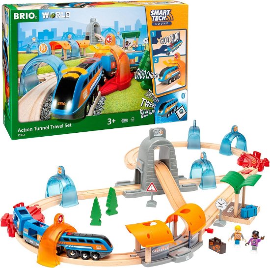 Cover for Brio · Smart Tech Sound Action Tunnel Travel Set (33972) (Toys)