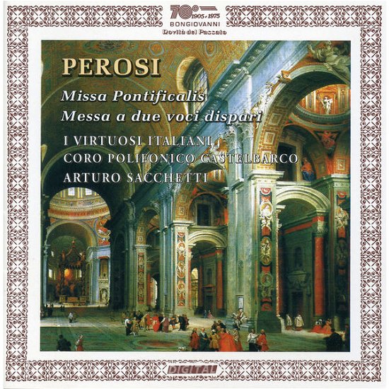 Cover for Perosi / I Virtuosi Italiani / Sacchetti · Missa Pontificalis / Messa a Due Voci Dispari (CD) (2003)
