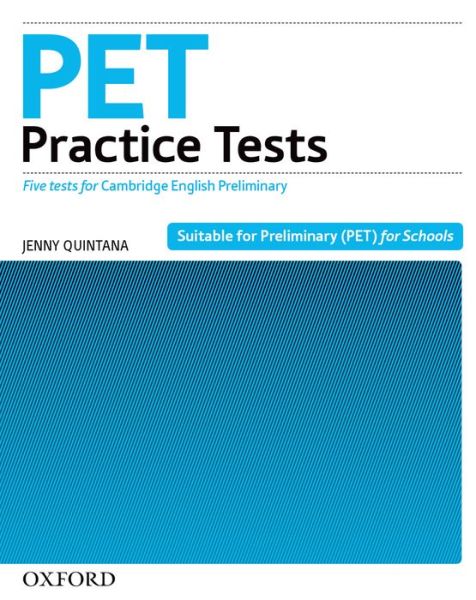 Cover for Jenny Quintana · PET Practice Tests:: Practice Tests Without Key - PET Practice Tests: (Paperback Book) (2003)