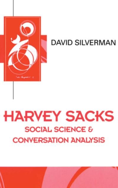 Cover for David Silverman · Harvey Sacks (Inbunden Bok) (1998)