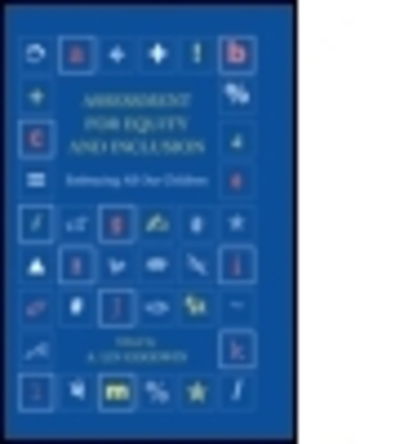 Cover for A Lin Goodwin · Assessment for Equity and Inclusion: Embracing All Our Children - Transforming Teaching (Hardcover Book) (1997)