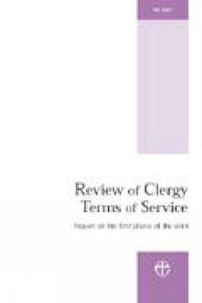 Cover for Church House Publishing · Review of Clergy Terms of Service (Paperback Book) (2005)