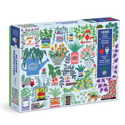 Cover for Galison · Planter Perfection 1000 Piece Puzzle with Shaped Pieces (SPIL) (2022)