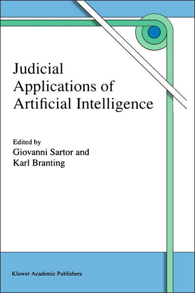 Cover for Giovanni Sartor · Judicial Applications of Artificial Intelligence (Gebundenes Buch) [1998 edition] (1998)