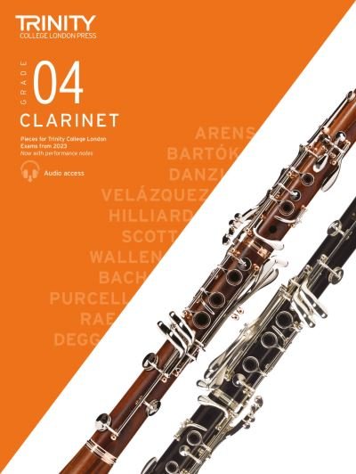 Cover for Trinity College London · Trinity College London Clarinet Exam Pieces from 2023: Grade 4 (Sheet music) (2022)