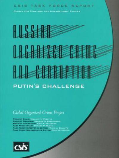 Cover for William Webster · Russian Organized Crime and Corruption: Putin's Challenge - CSIS Reports (Paperback Book) (2000)