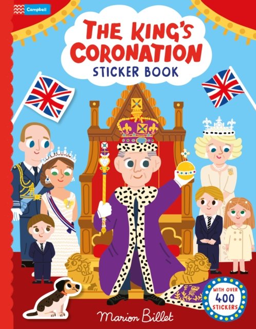 Cover for Campbell Books · The King's Coronation Sticker Book - Campbell London (Paperback Bog) (2023)