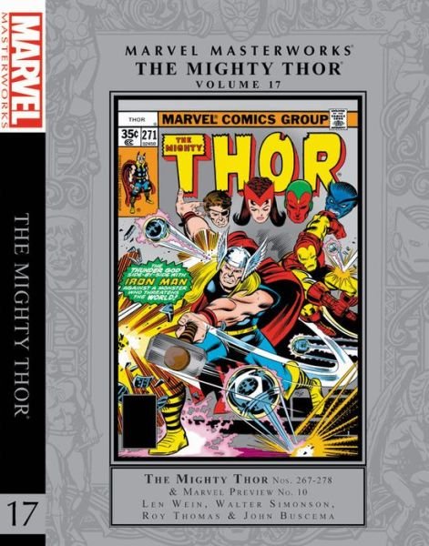 Cover for Len Wein · Marvel Masterworks: The Mighty Thor Vol. 17 (Hardcover Book) (2018)