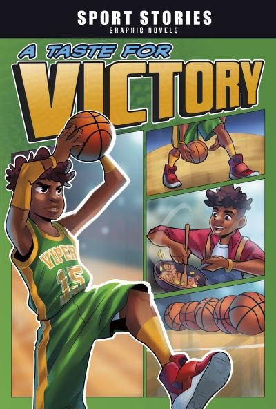 Cover for Jake Maddox · A Taste for Victory - Sport Stories Graphic Novels (Paperback Book) (2021)